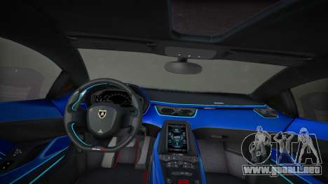 Lamborghini Countach 2022 para GTA San Andreas
