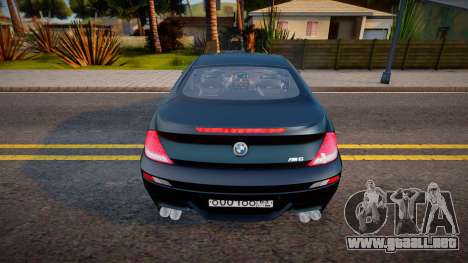 BMW M6 (OwieDrive) para GTA San Andreas