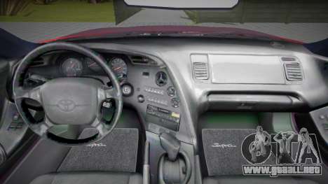 Toyota Supra Cabrio (RUS Plate) para GTA San Andreas