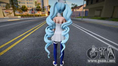 PDFT Hatsune Miku Spacey Nurse para GTA San Andreas