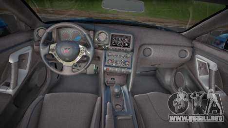 Nissan GTR R35 (RUS Plate) para GTA San Andreas