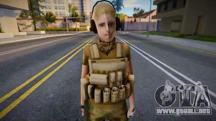 Chica en marcha para GTA San Andreas