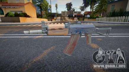 AKS-74U (buen modelo) para GTA San Andreas