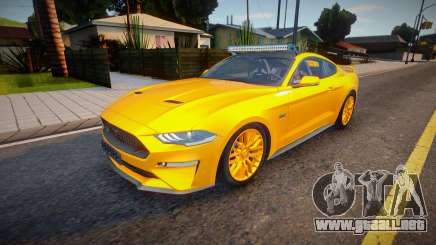 Ford Mustang GT 2018 Tun para GTA San Andreas
