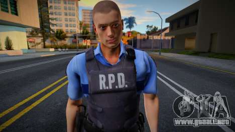 RPD Officers Skin - Resident Evil Remake v25 para GTA San Andreas