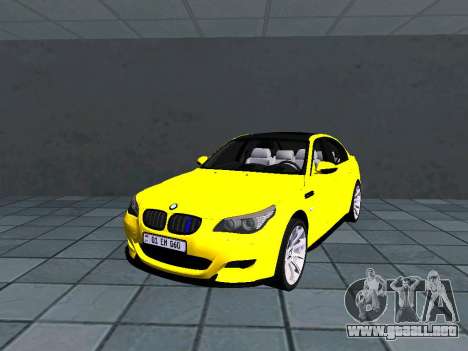 BMW M5 E60 Exhaust para GTA San Andreas