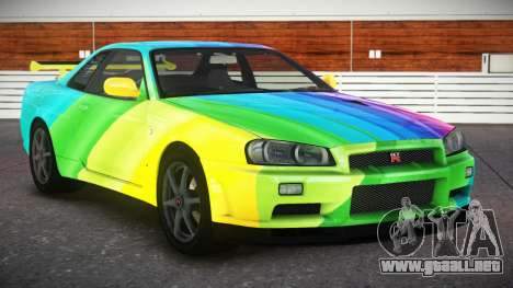 Nissan Skyline R34 Xr S4 para GTA 4