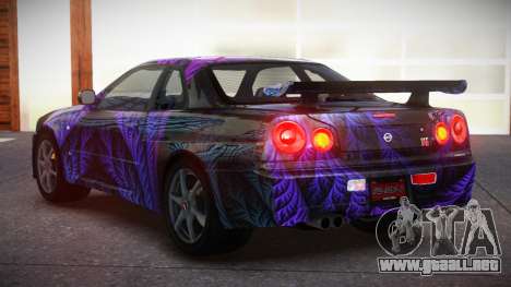 Nissan Skyline R34 Xr S8 para GTA 4