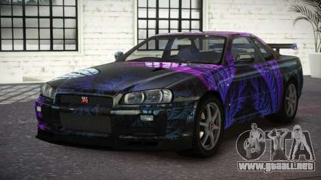 Nissan Skyline R34 Xr S8 para GTA 4