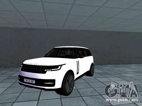 Land Rover Range Rover 2022 para GTA San Andreas