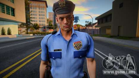 RPD Officers Skin - Resident Evil Remake v20 para GTA San Andreas