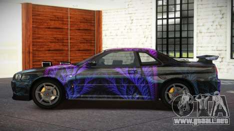 Nissan Skyline R34 Xr S8 para GTA 4