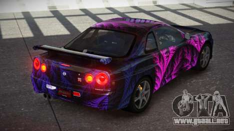 Nissan Skyline R34 Xr S8 para GTA 4