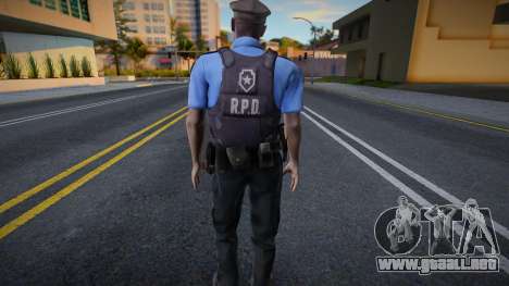 RPD Officers Skin - Resident Evil Remake v28 para GTA San Andreas