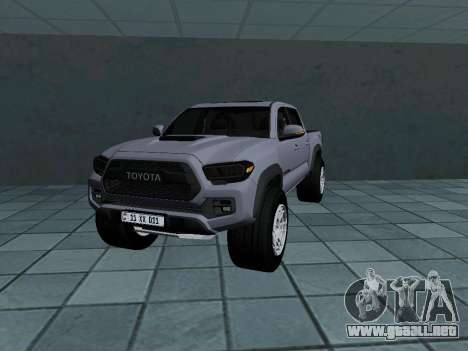 Toyota Tacoma TRD PRO 2022 para GTA San Andreas