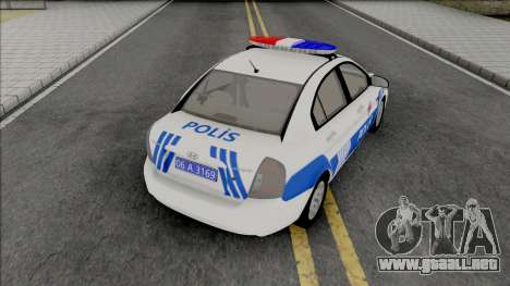 Hyundai Accent Era Police para GTA San Andreas