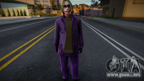 Joker Heath Ledger (The Dark Knight) para GTA San Andreas