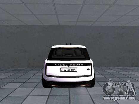 Land Rover Range Rover 2022 para GTA San Andreas