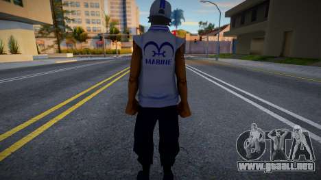 [One Piece Unlimited World Red] Marine2 para GTA San Andreas