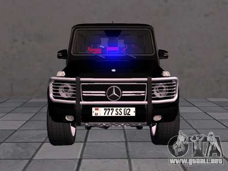 Mercedes Benz G500 Guard (W463) para GTA San Andreas