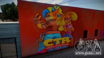 Tawna Bandicoot Mural para GTA San Andreas