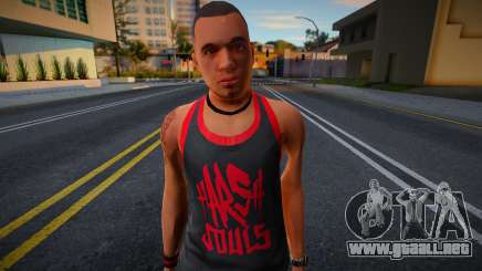 Ped1 from GTAV para GTA San Andreas