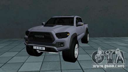 Toyota Tacoma TRD PRO 2022 para GTA San Andreas