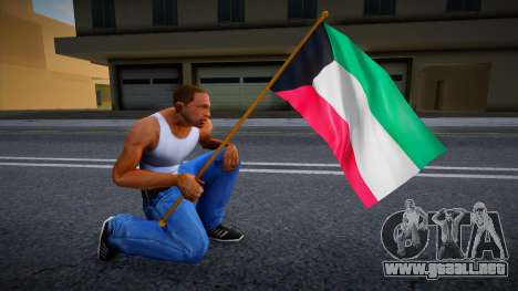 Kuwait Flag para GTA San Andreas