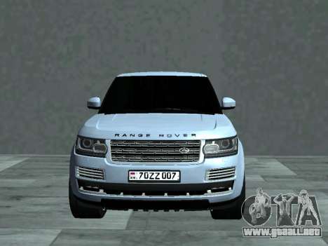 Range Rover SVA Tinted para GTA San Andreas