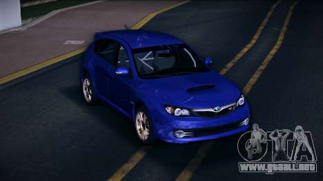 Subaru Impreza WRX STI GRB (LHD) (Golden Rims) para GTA Vice City