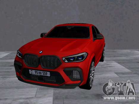 BMW X6 M Competition 2020 V2 para GTA San Andreas