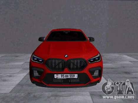 BMW X6 M Competition 2020 V2 para GTA San Andreas