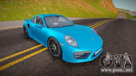 Porsche 991 Turbo II para GTA San Andreas