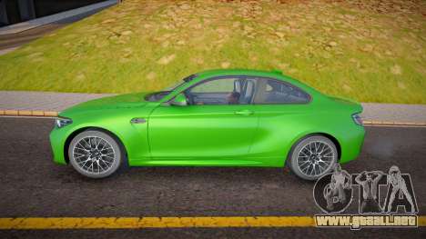 BMW M2 Competition Coupe para GTA San Andreas