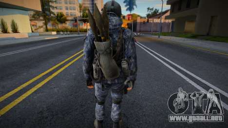 Army from COD MW3 v19 para GTA San Andreas