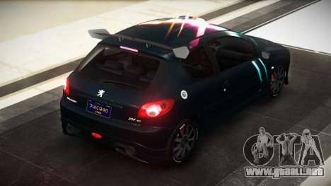 Peugeot 206 RT S1 para GTA 4