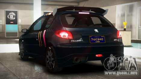 Peugeot 206 RT S1 para GTA 4