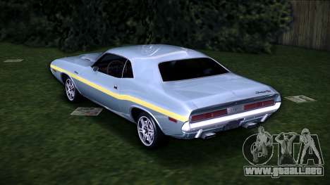 Dodge Challenger RT 1970 para GTA Vice City