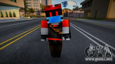 Error skin v25 para GTA San Andreas