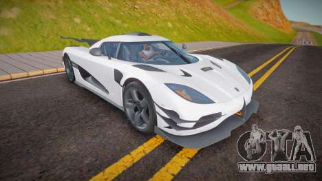 Koenigsegg Agera One:1 para GTA San Andreas