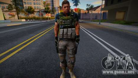 New Chris Redfield para GTA San Andreas