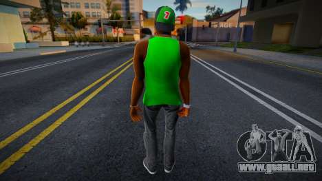 Grove Street man v3 para GTA San Andreas