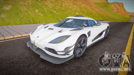 Koenigsegg Agera One:1 para GTA San Andreas