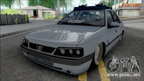 Peugeot 405 SLX Kafkhab para GTA San Andreas