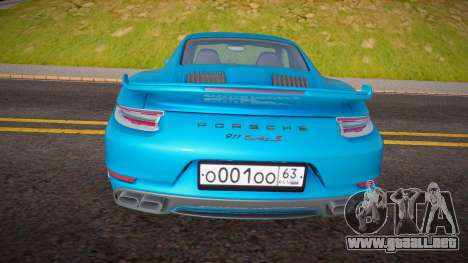 Porsche 991 Turbo II para GTA San Andreas