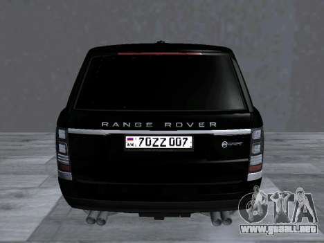 Range Rover SVA Tinted para GTA San Andreas
