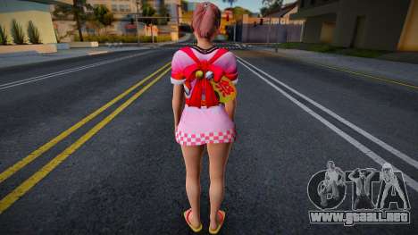 Honoka Peach Syrup para GTA San Andreas