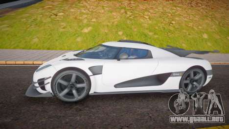 Koenigsegg Agera One:1 para GTA San Andreas