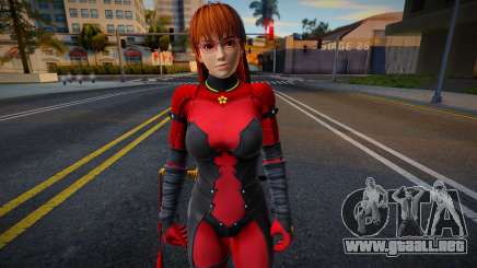 Dead Or Alive 5 - Kasumi (Costume 2) v8 para GTA San Andreas