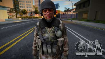 Army from COD MW3 v26 para GTA San Andreas